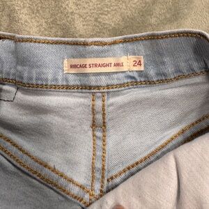 Signature by Levi Strauss High Rise Light Blue Jeans